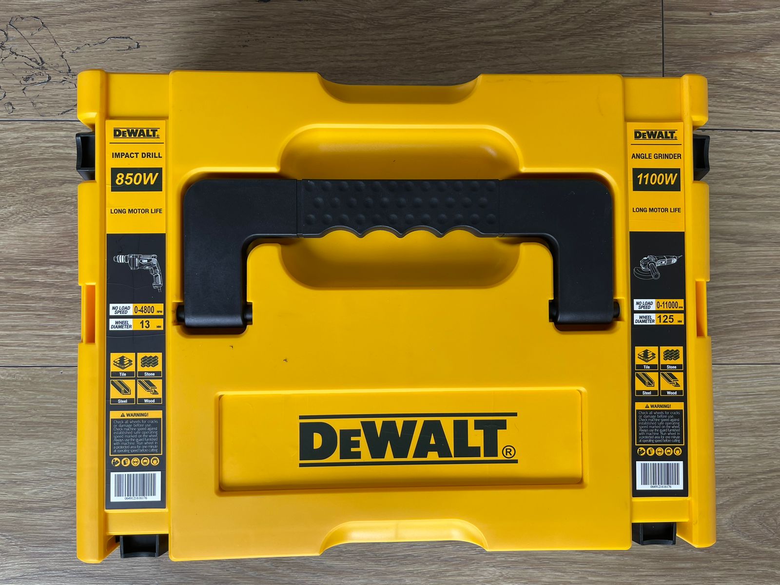 Combo Taladro percutor y Pulidora DeWALT + Maletín