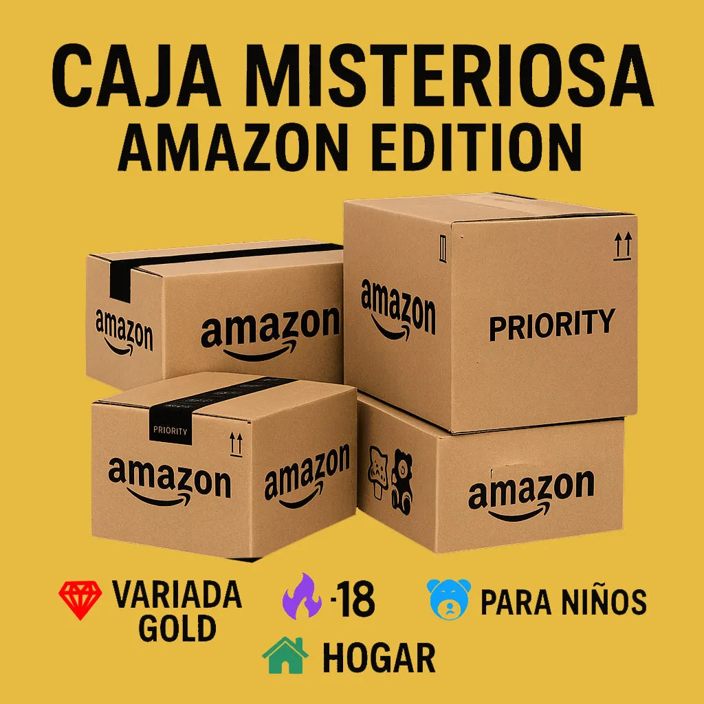 MISTERIO TOTAL - LAS CAJAS DE AMAZON MĂS VENDIDAS