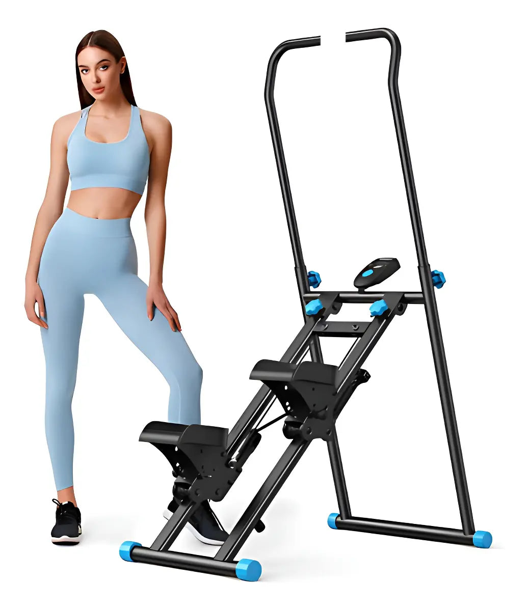 🔥 Simulador de Escada Vantero – Treino Completo e Dobrável suporta até 200KG!