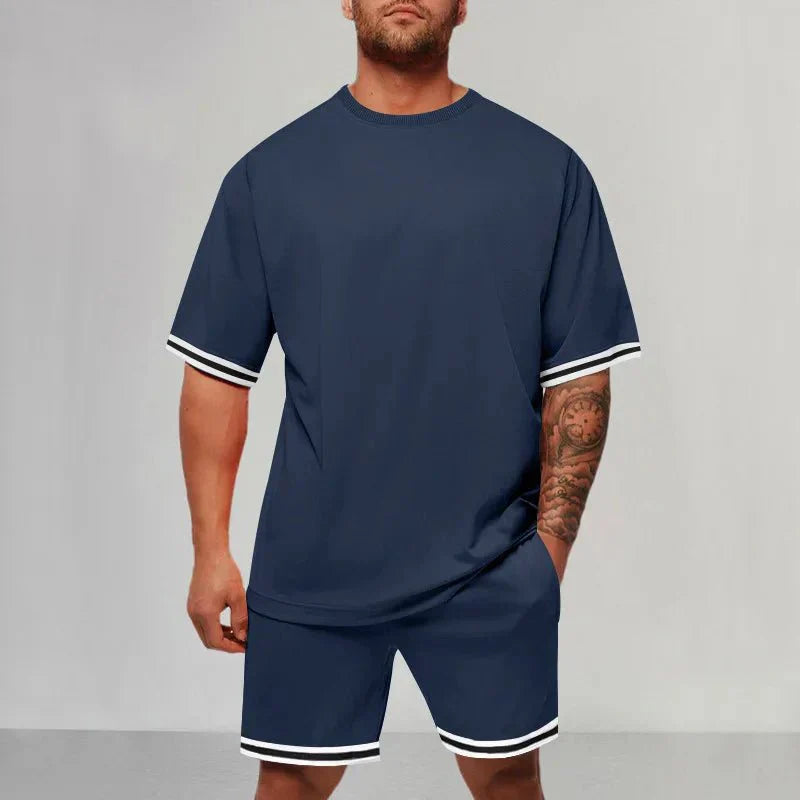 Conjunto Masculino Casual - Bermuda e Camiseta