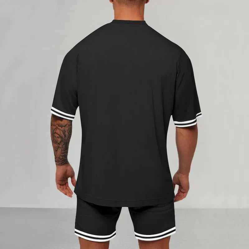 Conjunto Masculino Casual - Bermuda e Camiseta