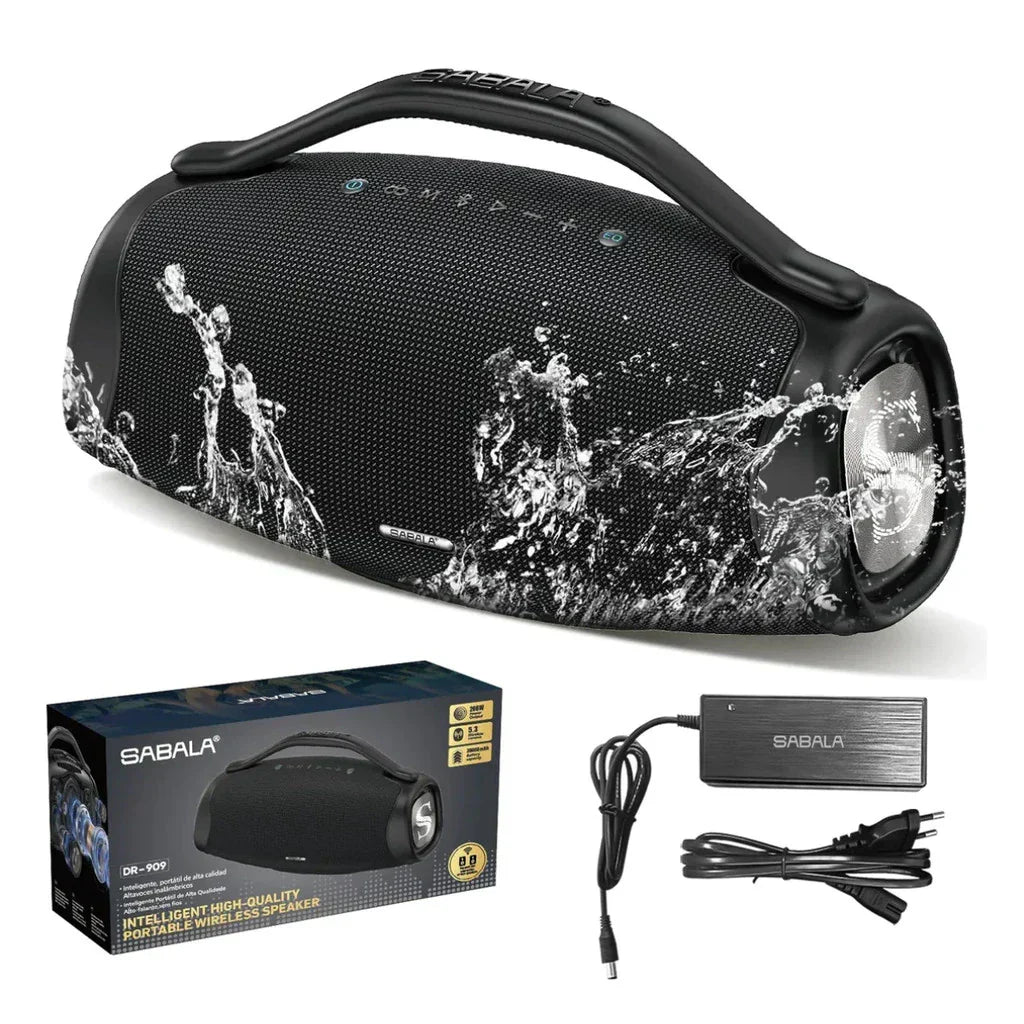 đ„ ĂLTIMAS UNIDADES!! đ„ Caixa de Som Premium Boombox DR-909 Bluetooth 200w 39000mah Tws Ipx6 + Brindes.