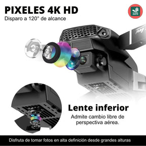 NUEVO DRONE  W8 PRO MAX 2026 CON INTELIGENCIA ARTIFICIAL