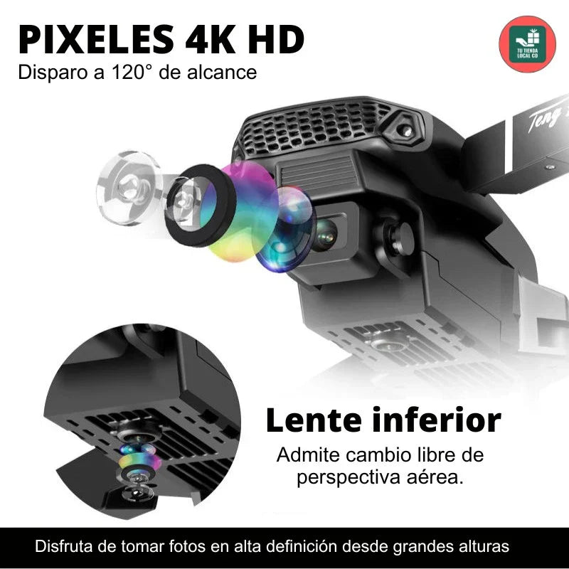 NUEVO DRONE  W8 PRO MAX 2026 CON INTELIGENCIA ARTIFICIAL