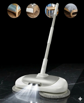 Kit Mop Elétrico 2 em 1 + Brindes Exclusivos: Limpeza Sem Esforço em Minutos!🔥