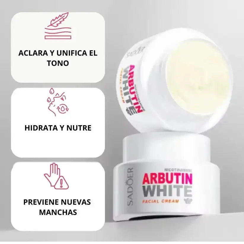 Arbutin White®  ✨ Crema Aclarante