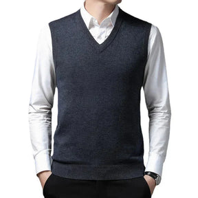 Colete Masculino de Lã - Elegância e Conforto