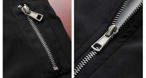 Jaqueta Bomber Masculina com Zíper Plus Size - Estilo e Conforto