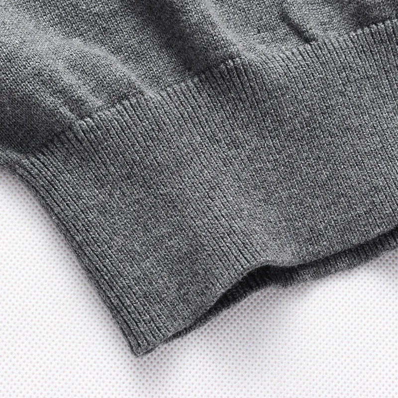 Suéter Masculino Listrado Slim Fit